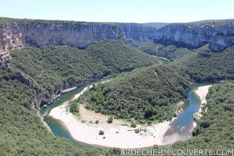 Villa Les Locs Du Grazel Ruoms Esterno foto